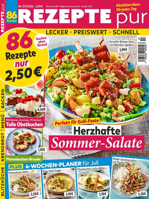 Titelbild für REZEPTE pur